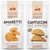 La Mole - Italian Biscuits Selection | Amaretti (200g) & Cantuccini (200g) | Gourmet Artisan Italian Biscuits | Made in Italy view 1