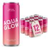 AQUA GLOW Sparkling Collagen Drink, Berry Crush, 5000mg VERISOL, 12 x 250ml view 1