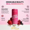 AQUA GLOW Sparkling Collagen Drink, Berry Crush, 5000mg VERISOL, 12 x 250ml view 4