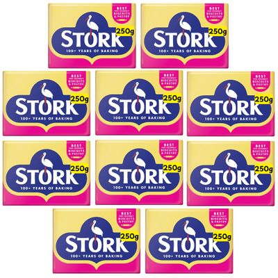 Baking Block Storks, Vegan Butter Alternative (10 x 250g)