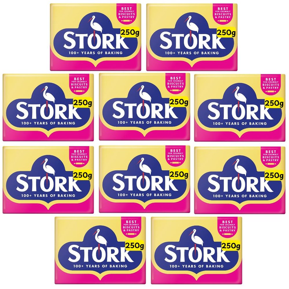 Baking Block Storks, Vegan Butter Alternative (10 x 250g)