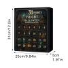 HshDUti 31 Nights of Fright - Halloween Countdown Box with Figurines, 2025 Halloween Advent Calendar Gift Set, Collectible Horror Figures, Scary Dolls, Hanging Charms & Mini Decorations 31 Days view 2