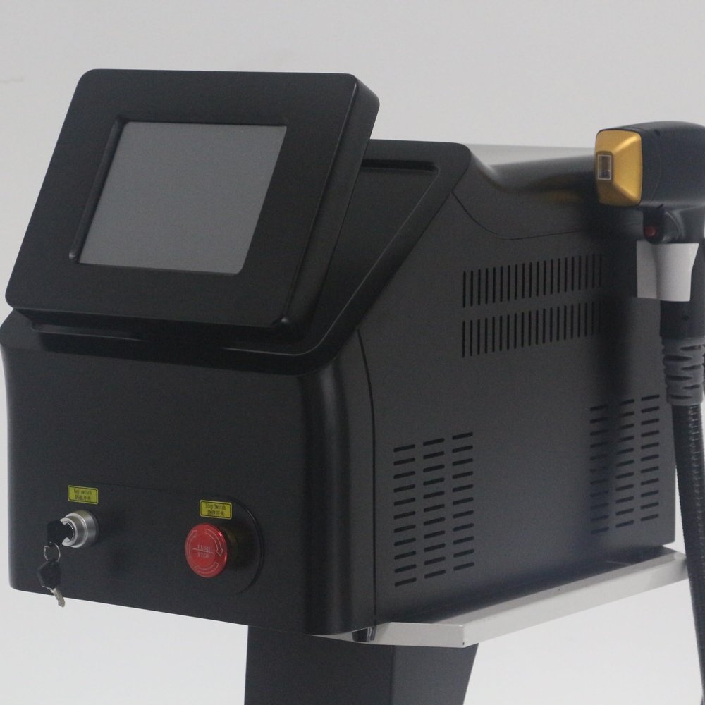 808 Diode Laser Hair Removal Machine Triple Wavelength Painless Permanent Portable 808nm 755nm 1064nm Full Body Usable