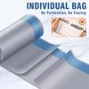 15L Small Trash Bags,Durable Drawstring Garbage Can Liners with Leak - Proof Design for Bathroom, Office & Home17.5" x 20" (75 Count) view 2