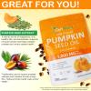 Pumpkin Seed Oil Capsules (1,000mg/serving), Cold-Pressed Pumpkin Seed Oil for Hair Growth, Prostate Health, Urinary Tract Support, 300 Softgels Supplement of Essential Fatty Acids & Zinc view 3