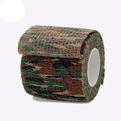 YKMYXZ, 4.8m Camouflage Elastic Wrap Tape Disguise Self Adhesive Sports Protector Knee Finger Ankle Athletic Bandage(Dense Camouflage,5cmx4.8m)