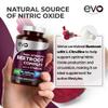 Beetroot Complex & L-Citrulline 10,000mg | 180 Capsules | High Strength | Nitric Oxide Booster to Support Circulation for Energy & Daily Wellness | Vegan, Non-GMO, UK Made, 3 Months | EVO NUTRITION view 3
