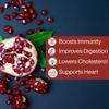Katsy Style Pomegranates - Pack of 3, Fresh and Juicy, High in Vitamin C, Healthy Snack, Great for Juices, Salads, and Snacking view 3