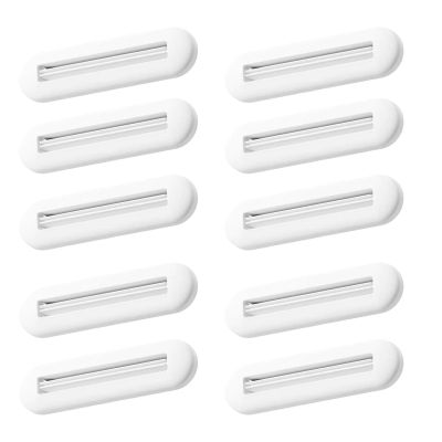 10 Pieces Toothpaste Tube Squeezer Safe Face Cleanser Cream Dispenser Roller Fit Various Tube Size Easy Squeezes Toothpaste