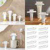10 Pieces Toothpaste Tube Squeezer Safe Face Cleanser Cream Dispenser Roller Fit Various Tube Size Easy Squeezes Toothpaste view 2