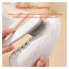 Soft Bristle Long Handle Shoe Brush - Versatile Cleaning Tool for Shoes, Clothes, and Floors(Cream) view 2