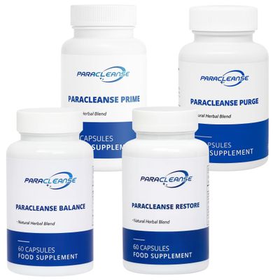 Paracleanse Restore Stage 4 Probiotic Complex | Gut Support with Probiotic & Prebiotic Blend | 60 Vegan Capsules | UK Made | Clean Label Supplement