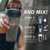 Amerizy Vortex-Style Portable Protein Shaker Bottle Leakproof, BPA-Free Blender Cup for Smooth Pre-Workout, Meal Replacement & Post-Workout Shakes 28oz view 4