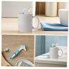 Homoyoyo 6pcs Dual Headed Denture Cleaning Brush Hard Bristle Toothbrush for False Teeth Care Oral Appliance Cleaner view 3
