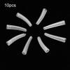 BRRNOO Soft Silicone Eyelashes Grafting Accessories Tweezers Protective Cover, Transparent Anti-dust Non-Slip, 10 Pcs/Pack, Beauty Salon Accessories, Personal Use view 4