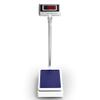 Digital Body Scale with Retractable Height Rod, Electronic Column Scale for Accurate Weight and Height Measurement, Ideal for Home Health Monitoring view 1