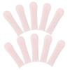 Mikinona 10pcs Silicone Ear Spoon Sleeves for Comfortable and Safe Ear Cleaning Pink Earwax Remover Cover with Cute Design and Hygiene view 1