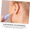 Mikinona 10pcs Silicone Ear Spoon Sleeves for Comfortable and Safe Ear Cleaning Pink Earwax Remover Cover with Cute Design and Hygiene view 4