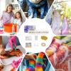 Tie-Dye Kit,Tie Dye Kits for Adults - Fabric Art Set Crafting Paint for Hats Scarves Socks Clothing School Beginner Outdoor Family Expert view 4