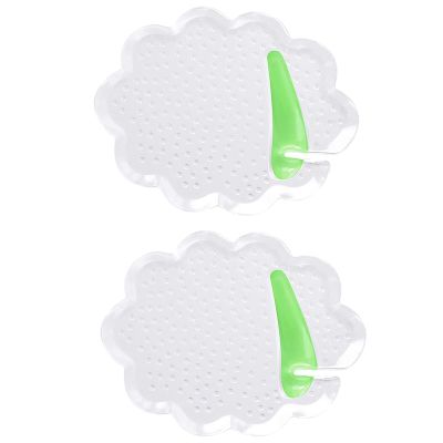 Wectirc Thong Sandal Toe Protectors - Toe Cushions for Shoes,Shock-Absorbing Transparent Pads Self-Adhesive Washable Separators Support Breathable for Beach Women Outdoor Men
