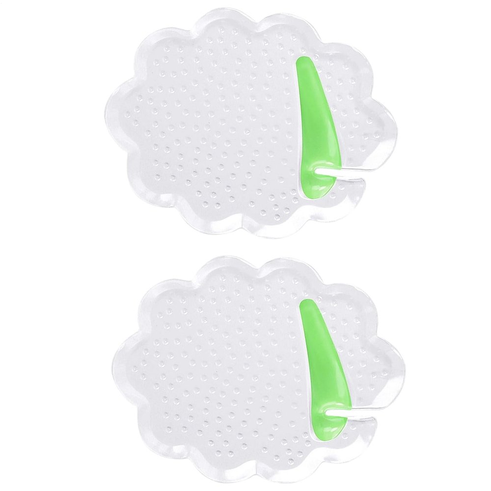 Wectirc Thong Sandal Toe Protectors - Toe Cushions for Shoes,Shock-Absorbing Transparent Pads Self-Adhesive Washable Separators Support Breathable for Beach Women Outdoor Men