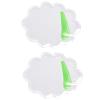 Wectirc Thong Sandal Toe Protectors - Toe Cushions for Shoes,Shock-Absorbing Transparent Pads Self-Adhesive Washable Separators Support Breathable for Beach Women Outdoor Men view 1