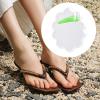Wectirc Thong Sandal Toe Protectors - Toe Cushions for Shoes,Shock-Absorbing Transparent Pads Self-Adhesive Washable Separators Support Breathable for Beach Women Outdoor Men view 2