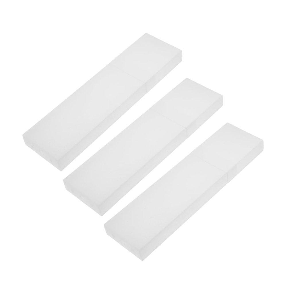 DECORNIJIA 3Pcs Portable Tongue Scraper Case Set Plastic Travel Tongue Scrubber Storage Box Washable Holder for Carrying in Your Bag or Pocket