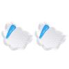 Thong Sandal Toe Protectors, Toe Protectors for Flip-Flop, Shock-Absorbing Transparent Pads Self-Adhesive Washable Separators Support Breathable for Beach Women Outdoor Men view 1