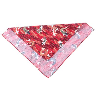 KOMBIUDA Japanese Style Furoshiki Tablecloth Wrapping Cloth for Bento Box Packing Lunch Case Decorative Design for Japanese Themed