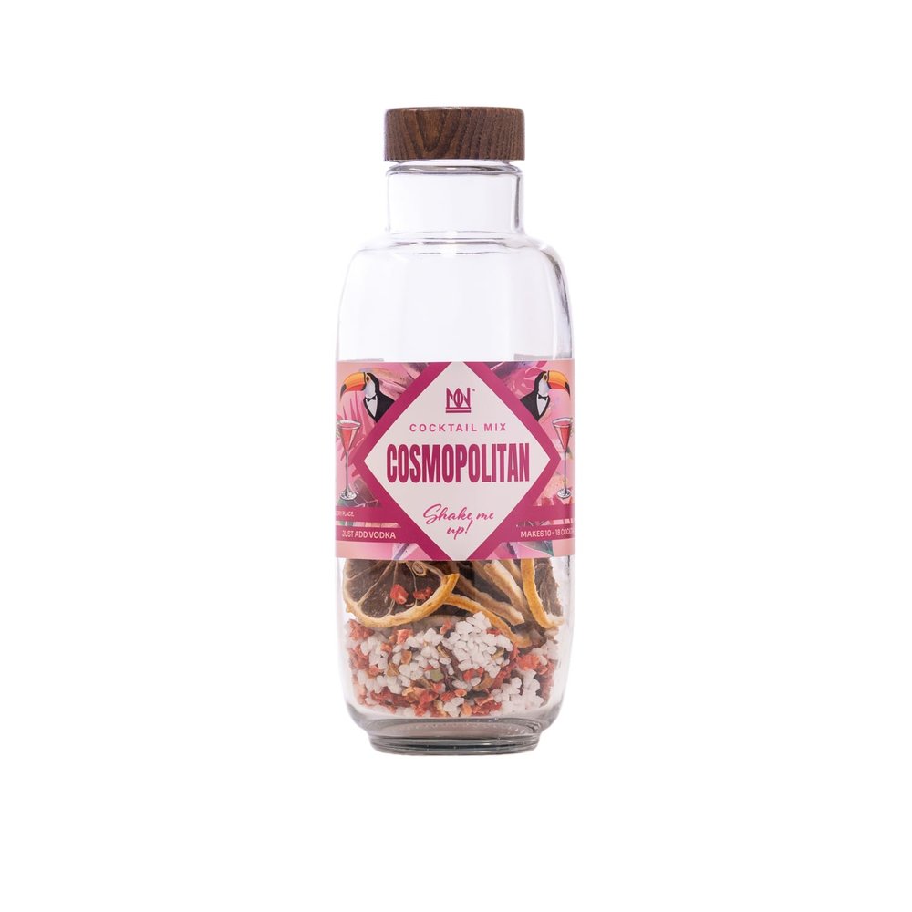 Natural & Noble Cosmopolitan Cocktail Making Kit. Just Add Vodka or Gin.