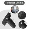JOOTUEPO 10Pcs Replacement Rollers Compatible, Foot File, Extra Coarse Refill Rollers Foot File Refill Roller for Electric Foots Files, Pedicure Hard Skin Remover view 3