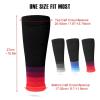 1 Pair Calf Compression Sleeve For Men And Women Leg Compression Sleeve Calf Shin Support for sports(Red) view 3