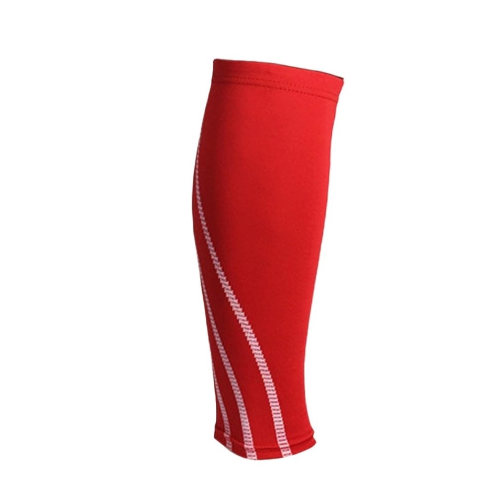 1Pcs Calf Compression Sleeve For Men, Women And Runners Calf Support For Running,Cycling for sports(Red,XL)