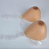 Detachable Button-Up Teardrop Silicone Breast Forms for Crossdresser & Transgender Comfortable Fake Breasts with Realistic Feel for Post-Surgery & Cosplay Tan Skin Tone (4XL) view 4