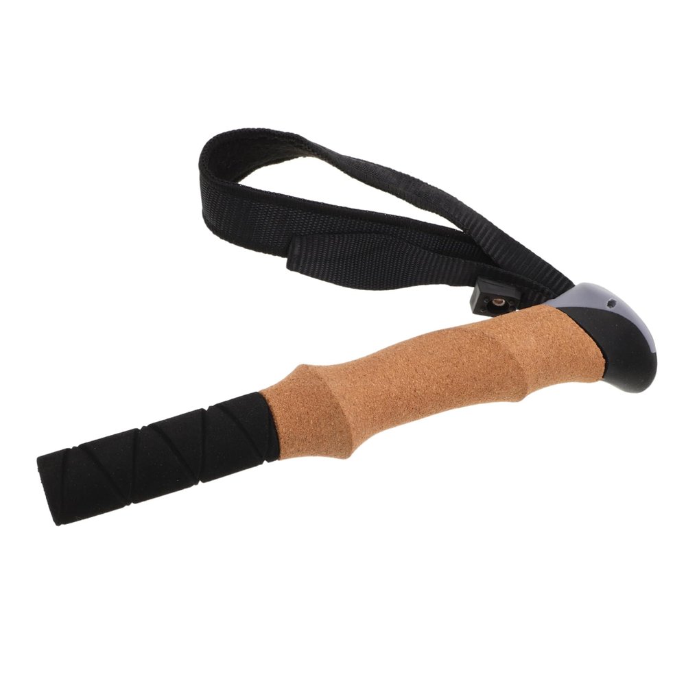 Abaodam Trekking Pole Handle Grip Replacement Cork Handle Non-slip Walking Cane Hiking Pole Grip Wrist Strap for Outdoor Hiking and Skiing