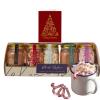 Hot Chocolate Station Gifts Set with Hot Chocolate Mix, Cream Powder, Marshmallows & Candy Canes - Christmas Gifts view 1