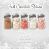 Hot Chocolate Station Gifts Set with Hot Chocolate Mix, Cream Powder, Marshmallows & Candy Canes - Christmas Gifts view 2
