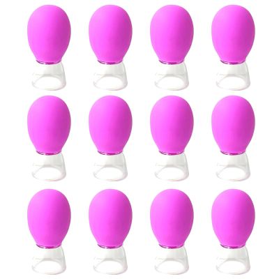Silicone Cupping Therapys Portable Soft Silicone Vacuum Suction Cups
