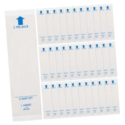 Homoyoyo Disposable Covers 150pcs Universal Paper Oral Probe Sleeves Clinic Use Protective Disposable Covers for Electric Thermometers