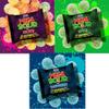 3 Pack Bundle Barnetts Mega Sour Candy - Raspberry | Fruits | Apple - Trendy Sweet Bags - Traditionally Handmade Sweets (104g x 3) view 3
