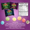 3 Pack Bundle Barnetts Mega Sour Candy - Raspberry | Fruits | Apple - Trendy Sweet Bags - Traditionally Handmade Sweets (104g x 3) view 4