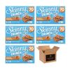 5 Skinny Crunch Snack Bars Less Than 90 Calories | High Fibre Cereal Bars Milk Chocolate Flavoured Coating | Snacks for Kids and Adults | Sweet Treat Gifts (Pack 5(25-Bars), Salted Caramel) view 1