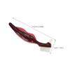 DECORNIJIA Dentures Brush Dual-Use False Teeth Dental Brush with Hard Bristles for Effective Mouth Cleaning Tool Portable Design for Seniors Elderly Oral Care 2Pcs view 2