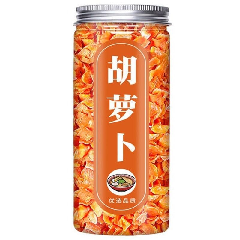 Instant noodle seasoning pack, dried scallions cilantro carrots, mixed freeze-dried vegetables, spicy side dishes, fresh tomato flavor, mixed with noodle sauce, condiment (carrots 180g,2 cans)