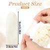 100 Pcs Finger Cots Finger Protectors, Medium Disposable Fingertips Protective Fingers Cots Silicone Fingers Gloves Suitable for Beauty Manicure Massage Electronic(Matte White) view 2