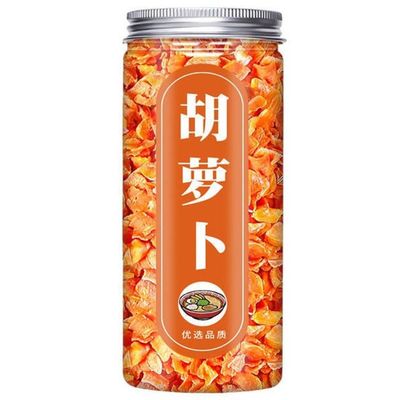 Instant noodle seasoning pack, dried scallions cilantro carrots, mixed freeze-dried vegetables, spicy side dishes, fresh tomato flavor, mixed with noodle sauce, condiment (carrots 180g,1 can)
