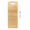 LUCKDANO Washboard for Hand Washing Clothes, Laundry Board Washing Board for Laundry Household Thicken Wooden Washboard Clothes Tools Accessories view 3