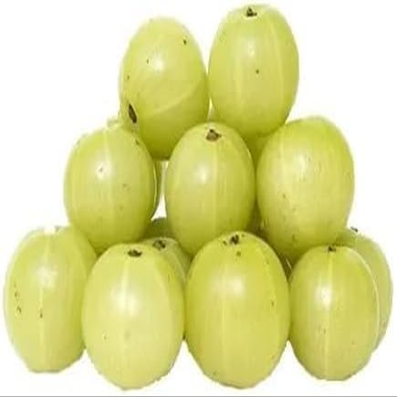 Swathi Fresh Amla Whole Indian Gooseberry Authentic Tangy Taste No Preservatives or Additives 1Kg