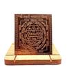 Shri Laxmi Narayan Yantra in Pure Copper Activated & Energized (4 X 4 Inch) view 1